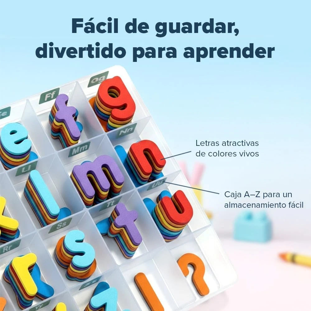 MEGAKIT de Letras Magnéticas: Aprende, Juega y Crece