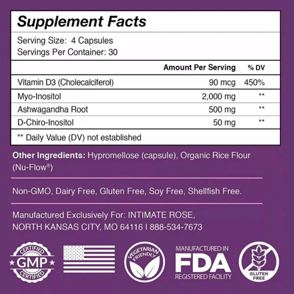 INTIMATE ROSE INOSITOL