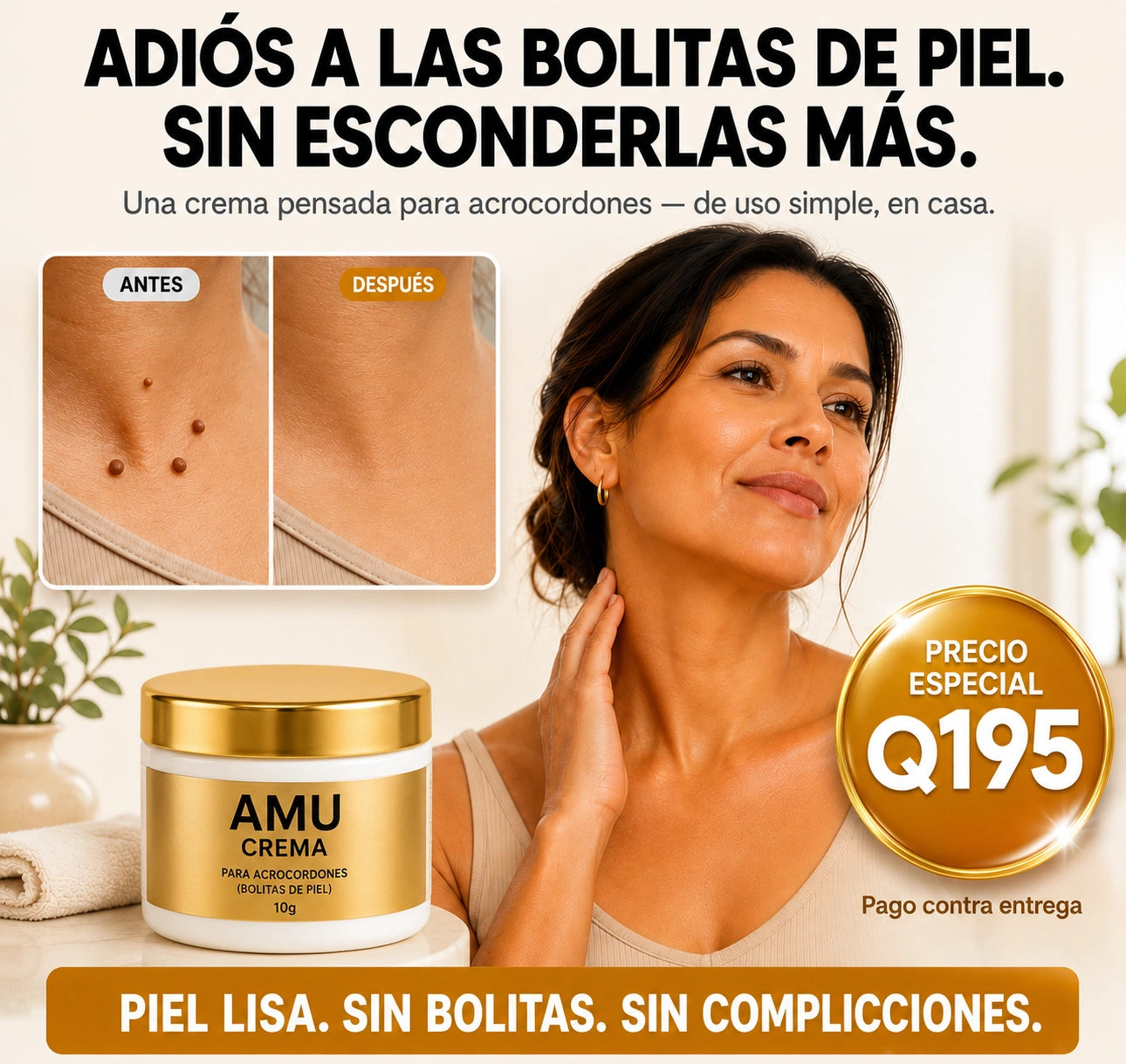 AMU Crema – La Solución para una Piel Lisa y Sin Imperfecciones