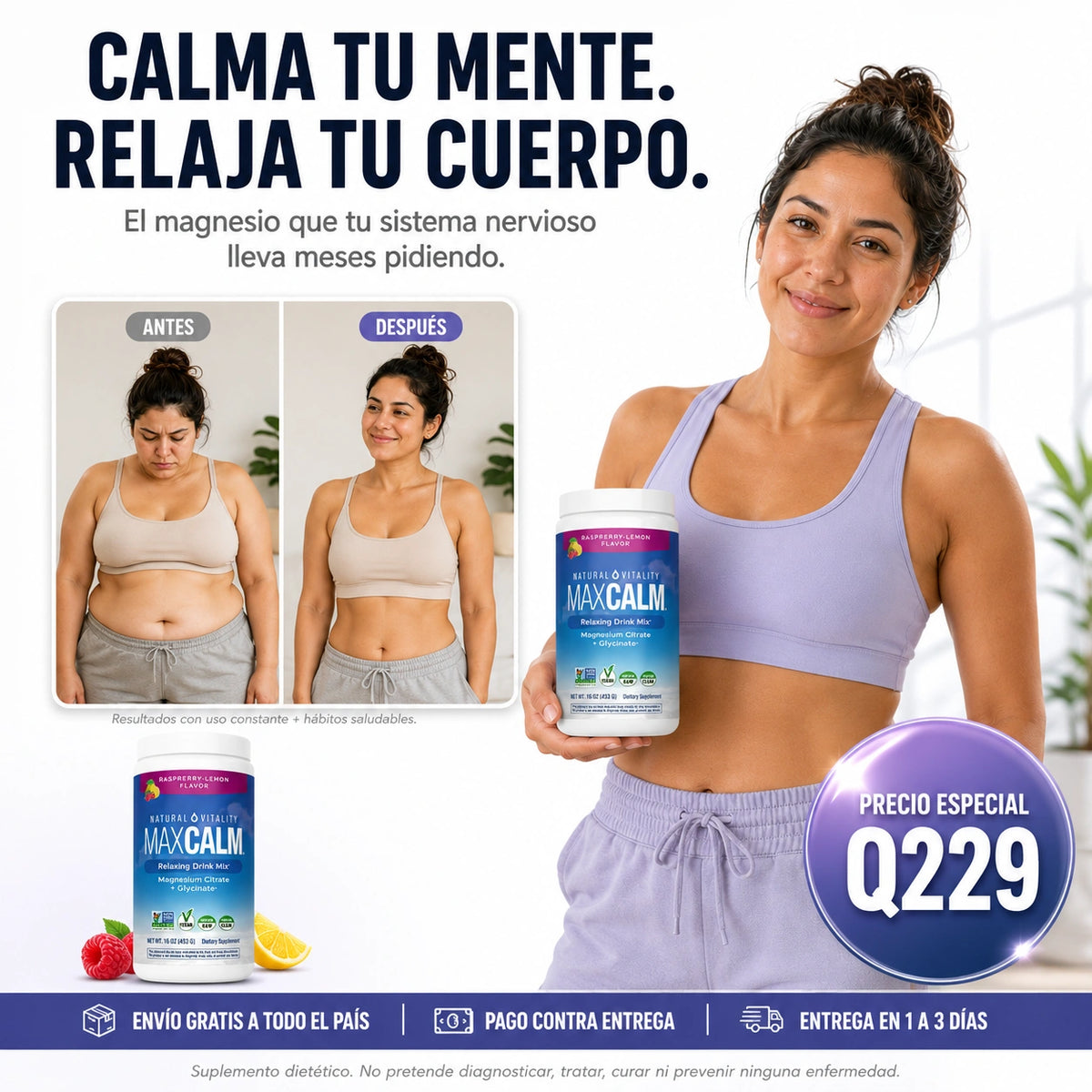 MaxCalm – Calma tu Mente, Relaja tu Cuerpo