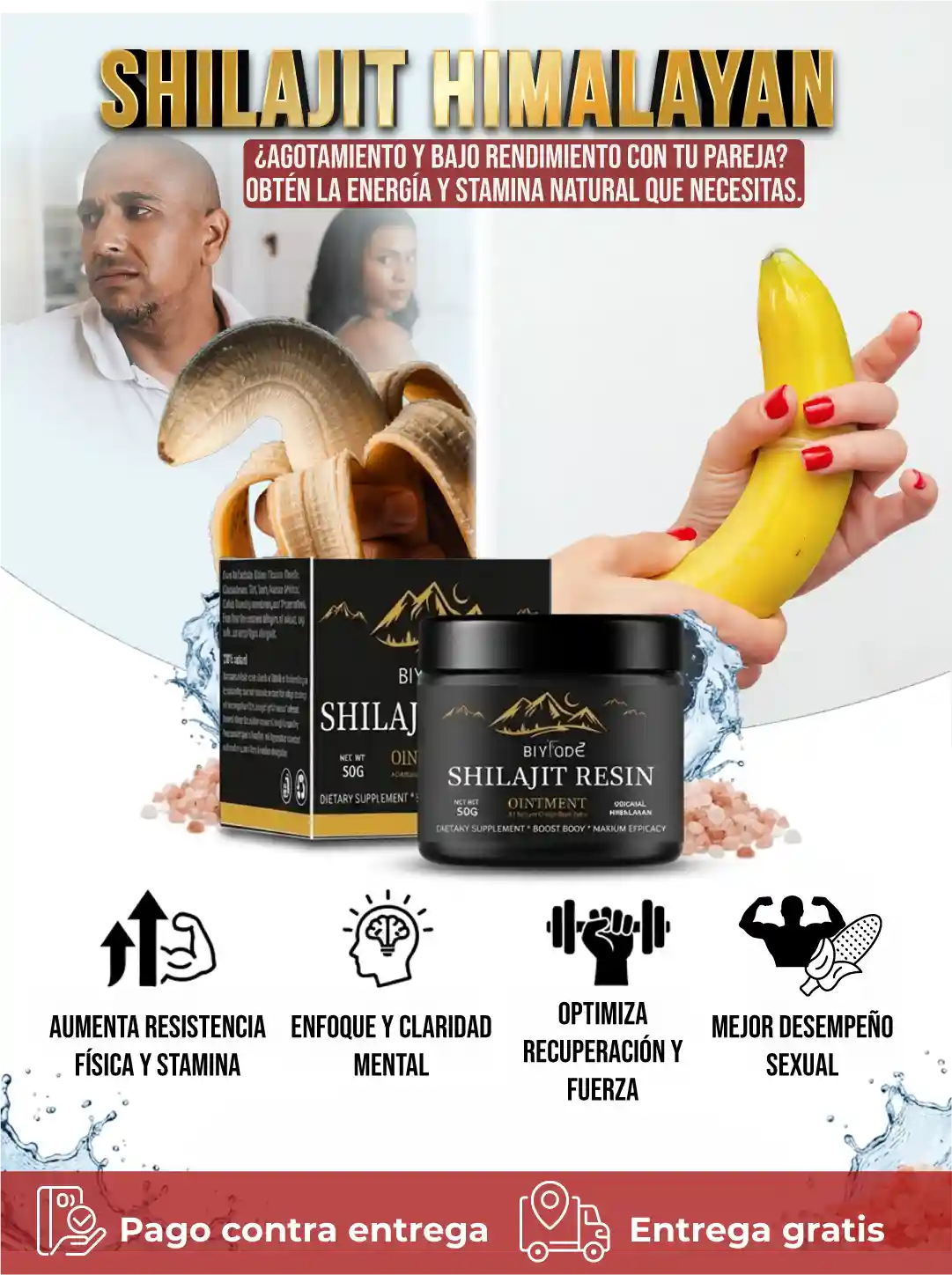 Shilajit 100% Puro del Himalaya