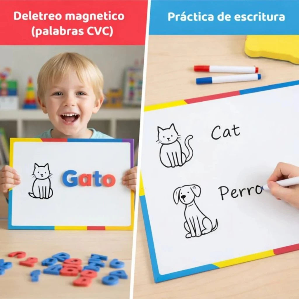 MEGAKIT de Letras Magnéticas: Aprende, Juega y Crece