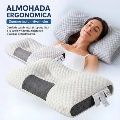 Almohada Ortopédica 3D — Memory Foam
