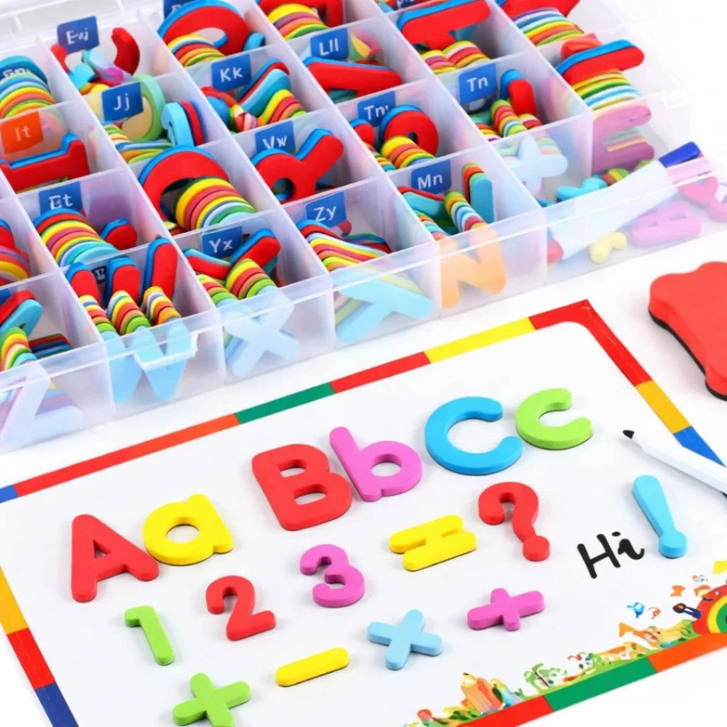 MEGAKIT de Letras Magnéticas: Aprende, Juega y Crece