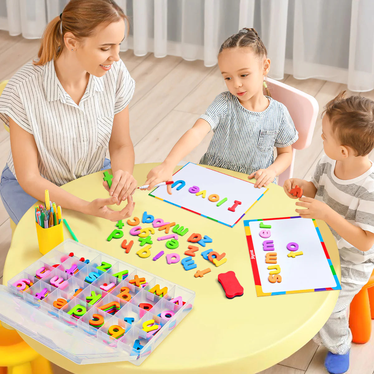 MEGAKIT de Letras Magnéticas: Aprende, Juega y Crece