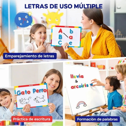 MEGAKIT de Letras Magnéticas: Aprende, Juega y Crece