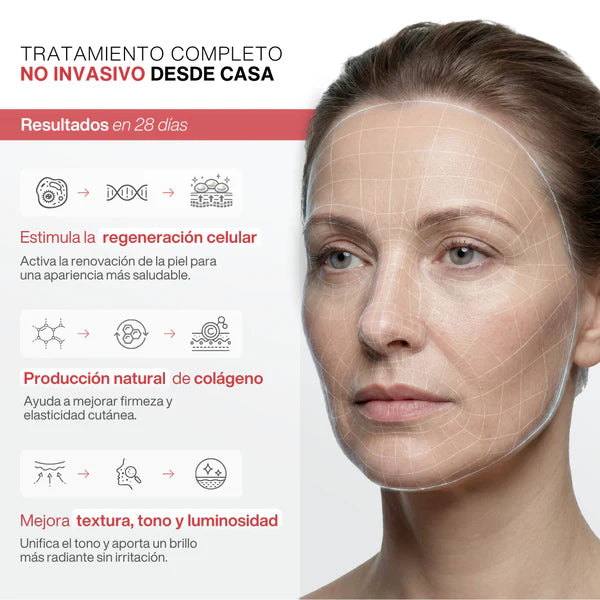 Máscara Facial LED — El secreto de la piel perfecta, ahora en tus manos