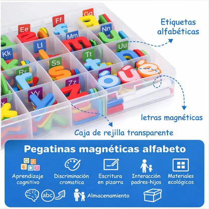 MEGAKIT de Letras Magnéticas: Aprende, Juega y Crece