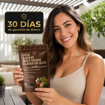 Selvia™— Librate de los parásitos y bichos ocultos en solo 14 días con Ajenjo, Nuez Negra y Clavo