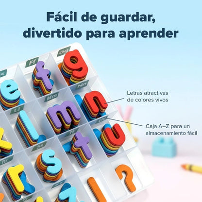 MEGAKIT de Letras Magnéticas: Aprende, Juega y Crece