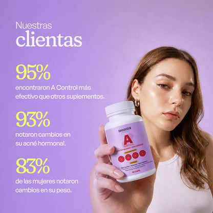 A CONTROL - ACNÉ HORMONAL & RESISTENCIA A LA INSULINA