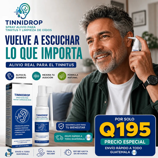 TINNIDROP - Spray para calmar el Tinnitus