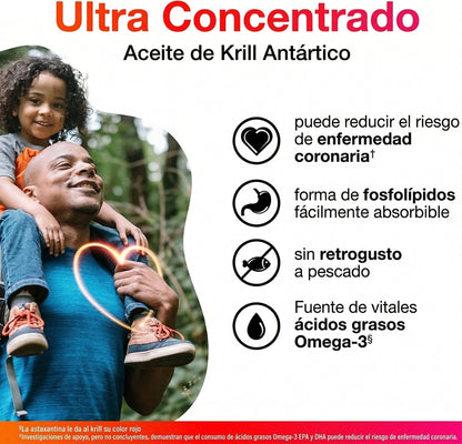 MegaRed – Omega-3 + Krill | Corazón Fuerte, Más Energía y Bienestar Diario