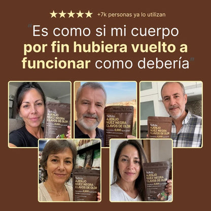 Selvia™— Librate de los parásitos y bichos ocultos en solo 14 días con Ajenjo, Nuez Negra y Clavo