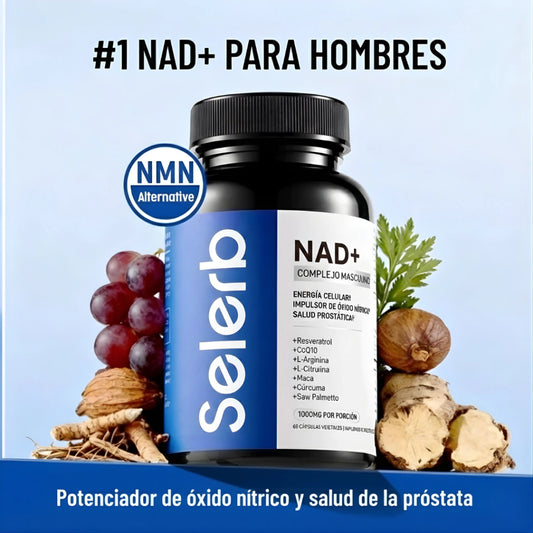 Capsulas Complex NAD+ Para Hombres