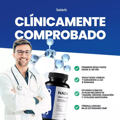 Capsulas Complex NAD+ Para Hombres
