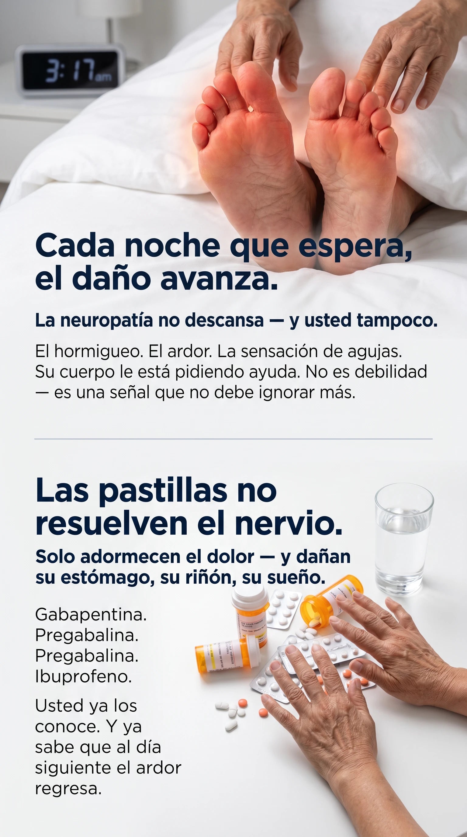 Pastillas que no funcionan para neuropatía