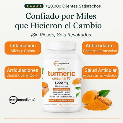 Turmeric Curcumin® - Cúrcuma en Cápsulas Premium
