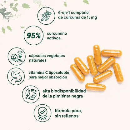 Turmeric Curcumin® - Cúrcuma en Cápsulas Premium