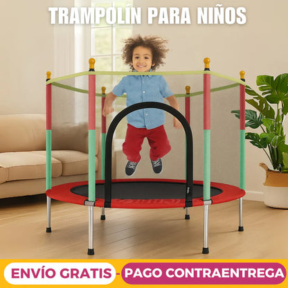 Trampolín Infantíl Recreativo, Interior o Exterior