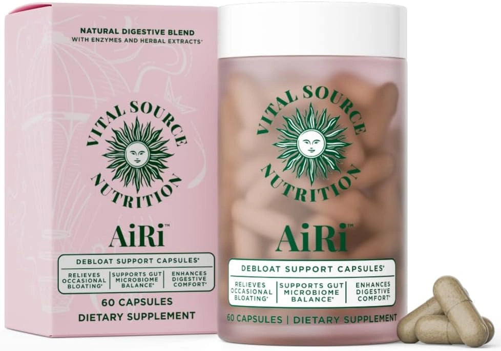 AiRi Debloat™ | Enzimas + Probióticos para una Digestión Ligera y Sin Inflamación