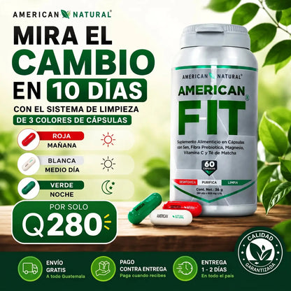 American FIT Cápsulas X60 – American Natural