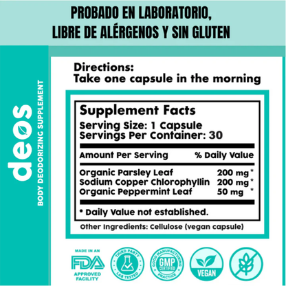 Desodorizador corporal Deos™