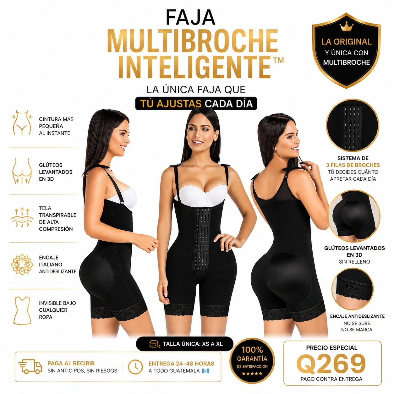 Faja Multibroche Inteligente™ Fit Universal