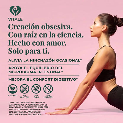 AiRi Debloat™ | Enzimas + Probióticos para una Digestión Ligera y Sin Inflamación