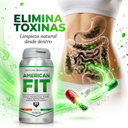 American FIT Cápsulas X60 – American Natural