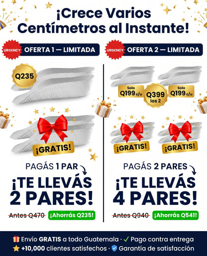 HIGHPADS - Plantillas Aumenta Altura™