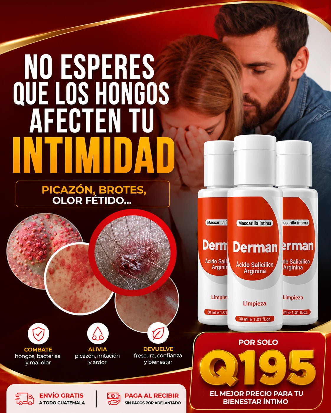 Derman — Crema Íntima Masculina