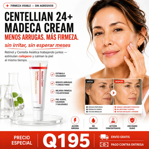 Centellian 24+ Madeca Cream: Recupera La Piel Que Sentías Que Ya No Tenías