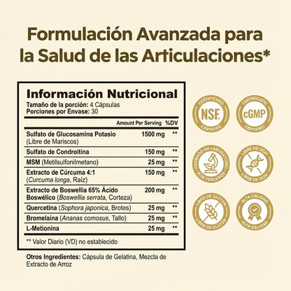 Funrich™ Joint Health Recupera la comodidad al moverte cada día